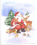 Santa and Friends by Diane Matthes