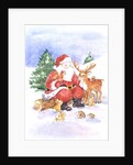 Santa and Friends by Diane Matthes