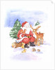Santa and Friends by Diane Matthes