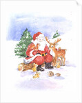 Santa and Friends by Diane Matthes