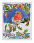 Christmas Robin, 1996 by Diane Matthes