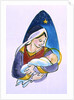 Madonna and Child, 1996 by Diane Matthes