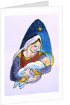 Madonna and Child, 1996 by Diane Matthes