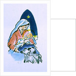 Madonna and Child with Lambs, 1996 by Diane Matthes