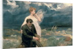 Painter with Muse, 1905 by Wincenty Wodzinowsky