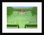 The Cricket Match, 1981 by Mark Baring