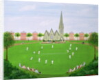 Cricket on Blackheath, 1993 by Mark Baring