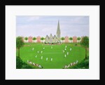 Cricket on Blackheath, 1993 by Mark Baring