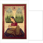 Lady Making a Garland by Mark Briscoe