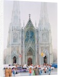 St. Patrick's Cathedral, New York, 1990 by Myung-Bo Sim