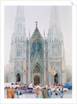 St. Patrick's Cathedral, New York, 1990 by Myung-Bo Sim