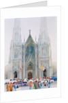 St. Patrick's Cathedral, New York, 1990 by Myung-Bo Sim