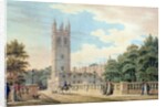 Magdalen College by Thomas Malton Jnr.