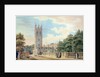 Magdalen College by Thomas Malton Jnr.