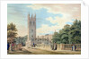 Magdalen College by Thomas Malton Jnr.