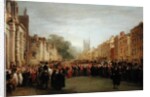 The Visit of the Prince Regent to Oxford, 1814 by George Jones