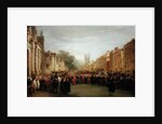 The Visit of the Prince Regent to Oxford, 1814 by George Jones