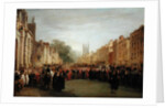 The Visit of the Prince Regent to Oxford, 1814 by George Jones
