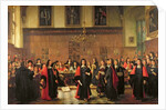 The Expulsion of the Fellows in 1687, 1884 by Pierre François Joseph Tonneau