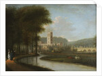 Magdalen Tower from Meadows, 1778-79 by L. & Ramsay T. Duke
