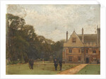 In the Grounds of Magdalen College, Dr Fisher, J. Henderson and Major-General Rigaud in the Foreground by Pierre François Joseph Tonneau