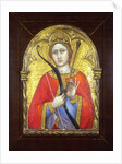 Saint Ursula by Taddeo di Bartolo