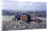 Harvesting Tractor, 1995 by Martin Decent