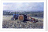 Harvesting Tractor, 1995 by Martin Decent