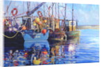 Fishing boats, 2001 by Martin Decent