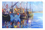 Fishing boats, 2001 by Martin Decent
