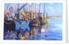 Fishing boats, 2001 by Martin Decent