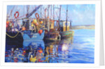 Fishing boats, 2001 by Martin Decent