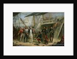 Nelson Boarding the 'San Josef' on 14th February 1797 after Sir John Jervis' victory off Cape St. Vincent by Thomas Jones Barker