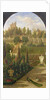 Drummond Castle, Perthshire, seen from the Gardens, 1847 by Jacob Thompson