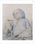 Sketch of the Portrait of Andrew Drummond founder of the bank, killed at Culloden by Johann