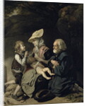 Beggars on the Road to Stanmore by Johann Zoffany