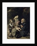 Beggars on the Road to Stanmore by Johann Zoffany