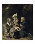 Beggars on the Road to Stanmore by Johann Zoffany