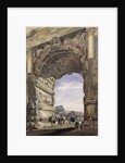 Arch of Titus, Rome, 1842 by Thomas Hartley Cromek