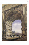 Arch of Titus, Rome, 1842 by Thomas Hartley Cromek