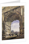 Arch of Titus, Rome, 1842 by Thomas Hartley Cromek