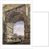 Arch of Titus, Rome, 1842 by Thomas Hartley Cromek