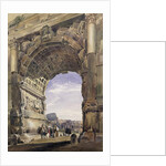 Arch of Titus, Rome, 1842 by Thomas Hartley Cromek