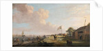 View of Tilbury Fort with Fishermen Hauling Nets, 1770 by Dominic Serres