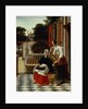 A Mistress and her Maid, 1660s by Pieter de Hooch