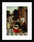 A Mistress and her Maid, 1660s by Pieter de Hooch