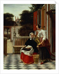 A Mistress and her Maid, 1660s by Pieter de Hooch