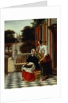A Mistress and her Maid, 1660s by Pieter de Hooch