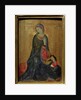 Virgin Annunciate, right hand panel of diptych, 1340-44 by Simone Martini