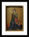 Virgin Annunciate, right hand panel of diptych, 1340-44 by Simone Martini